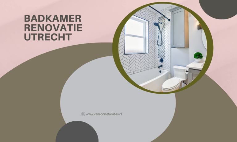 Badkamer renovatie Utrecht
