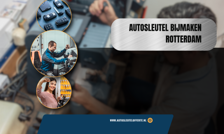autosleutel bijmaken rotterdam